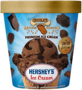 Chocolate Moose Tracks - Hershey's® Ice Cream